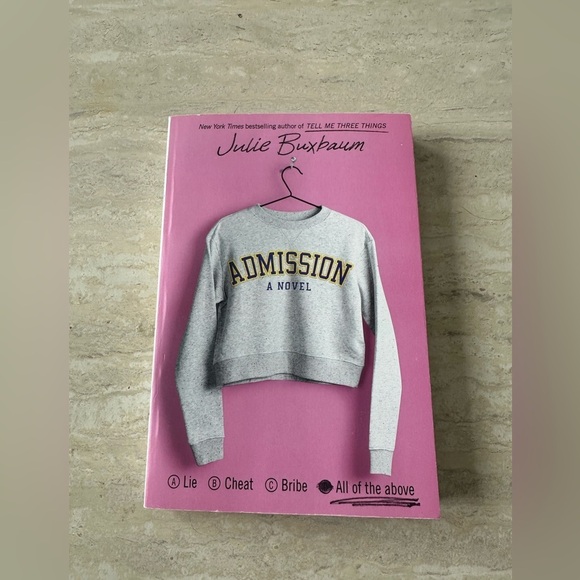 Other - Admission- Julie Buxbaum-paperback book